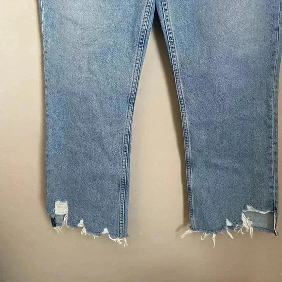 GRLFRND Tatum Straight Leg Crop Jeans Size 31 - Picture 7 of 8